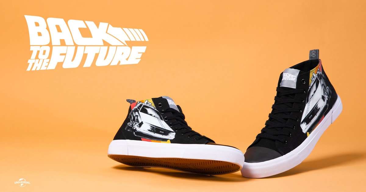 Akedo is dropping limited-edition Back to the Future sneakers this Friday 1