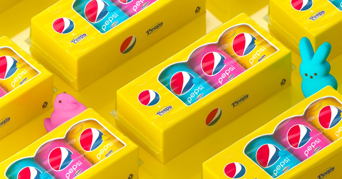 Pepsi teams up with Peeps for its first-ever marshmallow cola 5