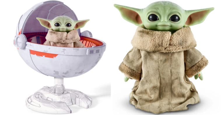 Baby Yoda Gets A Collector S Edition Plush With Hover Pram From Mattel Geekspin