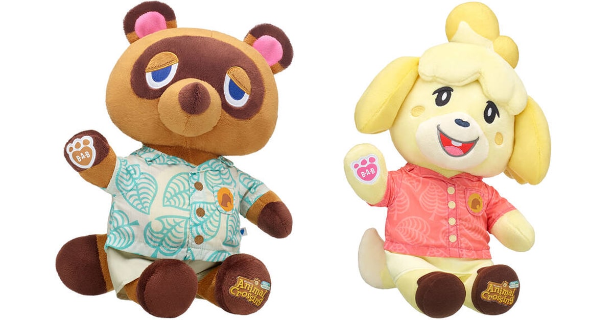 Animal Crossing: New Horizons Build-A-Bear collection includes Tom Nook and Isabelle 3