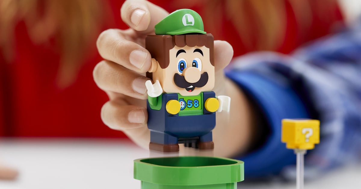 LEGO finally adds an interactive Luigi figure to its Super Mario line 8