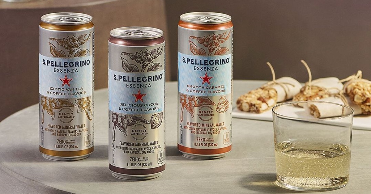 S. Pellegrino’s coffee-flavored sparkling waters are coming to the U.S. this spring 6