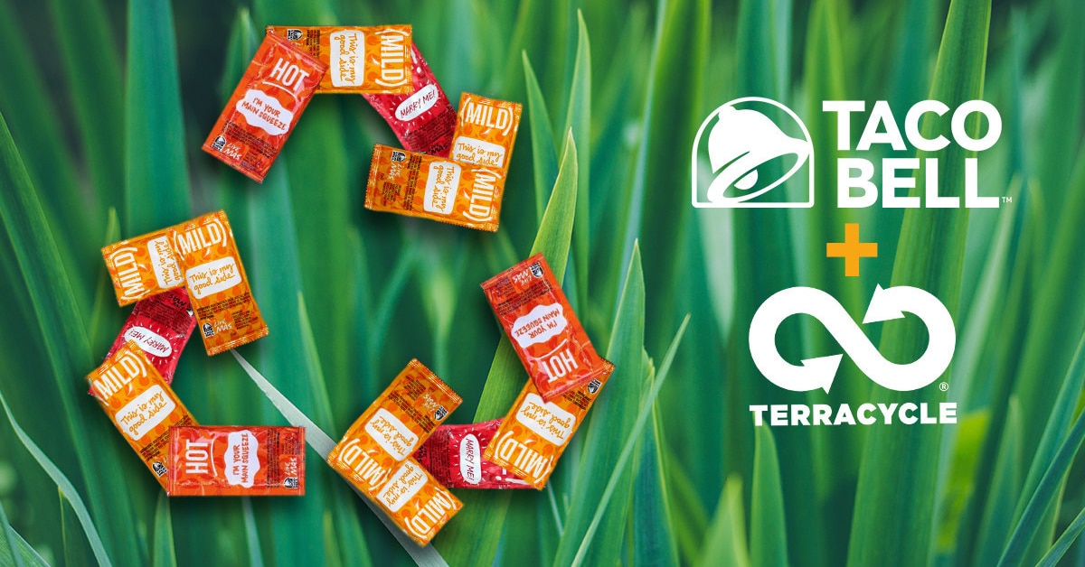 Taco Bell partners with TerraCycle to make its hot sauce packets recyclable 9