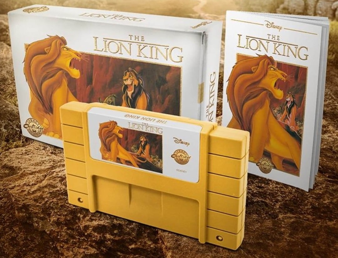 The Lion King SNES cartdridge is getting a playable rerelease 3