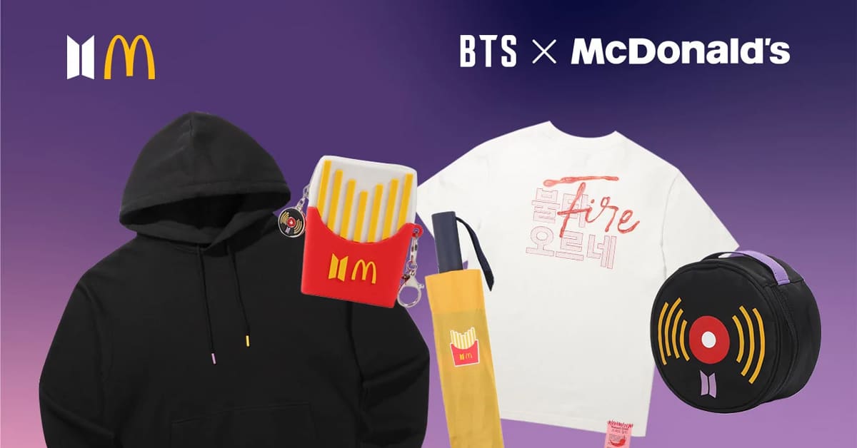 McDonald’s BTS Meal arrives in the U.S. with limited-edition merch 4