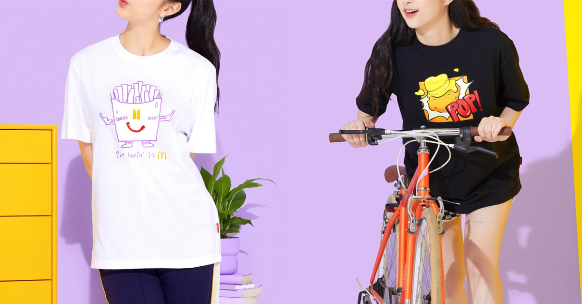 BTS x McDonald’s collaboration continues with two new merch lines 11