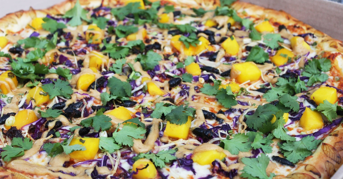 A restaurant made a cicada pizza and taste-testers liked it 7