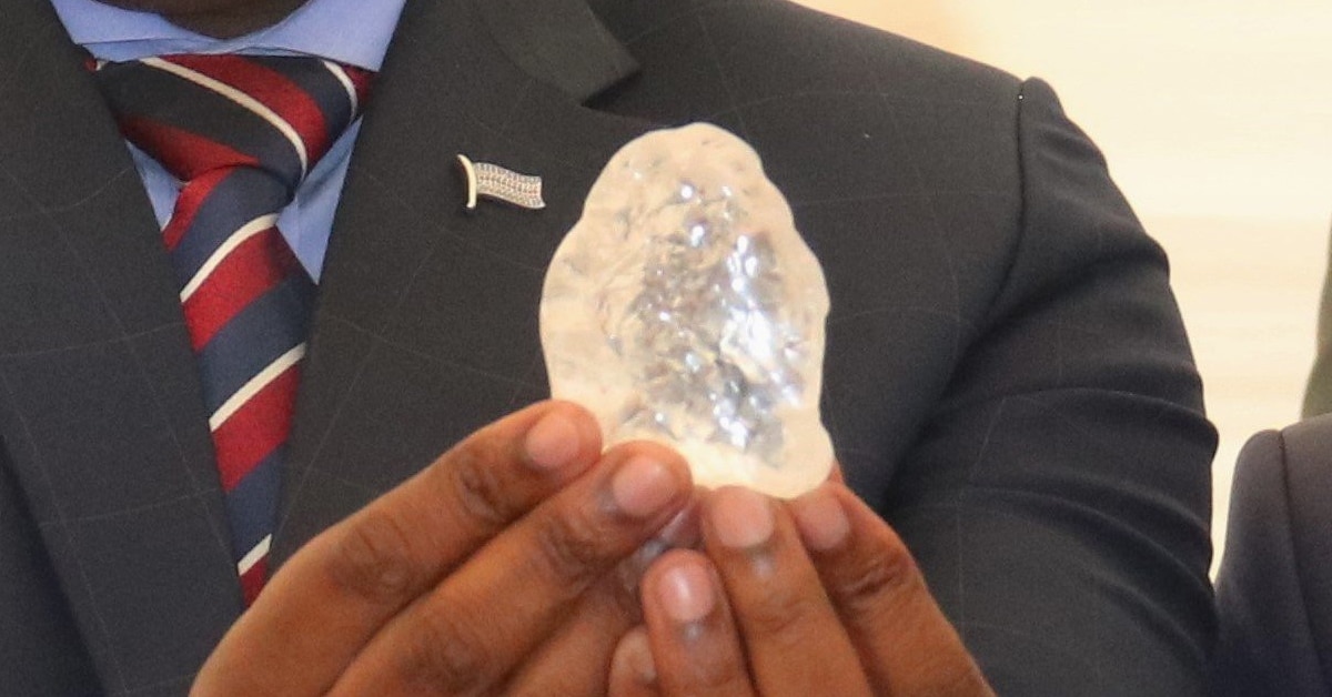Botswana unearths the third largest diamond in the world 8