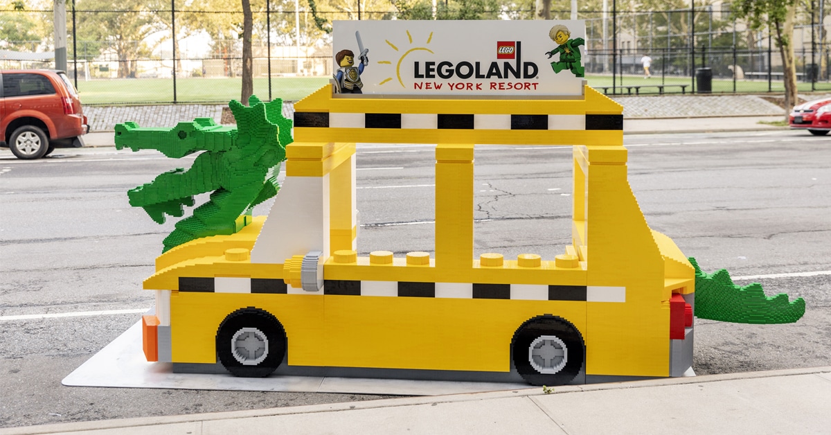 Find the LEGO NYC Taxi Cab for a chance to win Legoland New York tickets 12