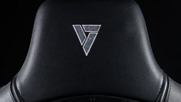 This gaming chair is designed with Swarovski crystals 9