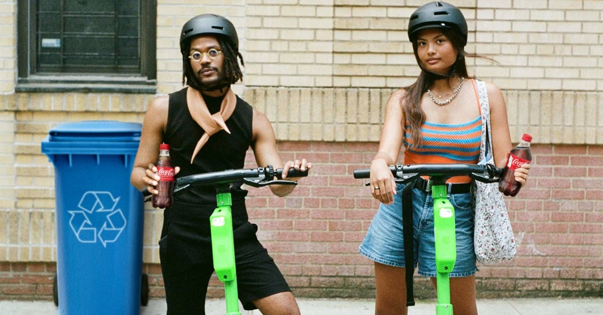 Coca-Cola is offering free rides to people who pledge to recycle their soda bottles 8