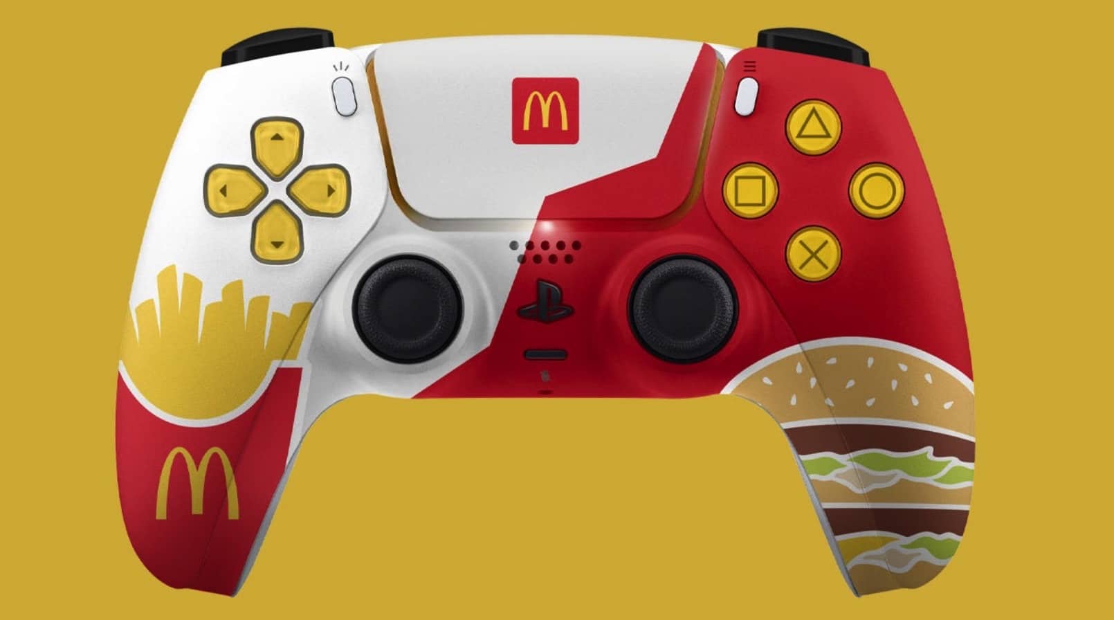 McDonald's-themed PS5 controller