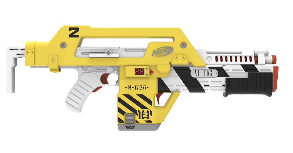 Hasbro creates a Nerf blaster based on the sci-fi film Aliens 8
