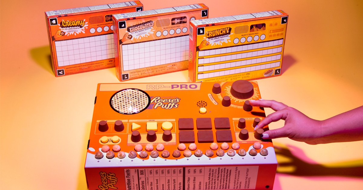 These Reese’s Puffs cereal boxes let fans create their own music tracks 8