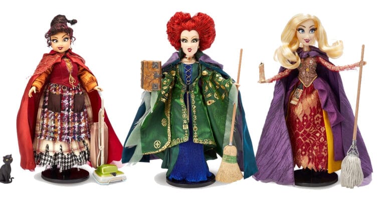 shopDisney kicks off the Halloween month with Hocus Pocus dolls 13