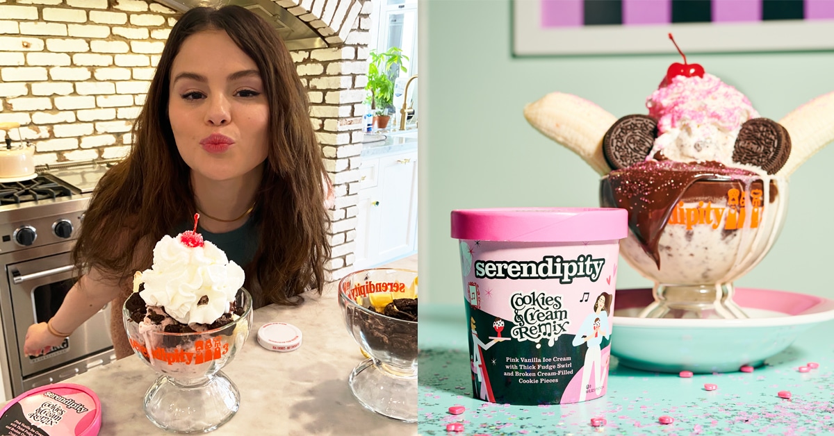 Selena Gomez teams up with Serendipity3 to create her own sundae 8