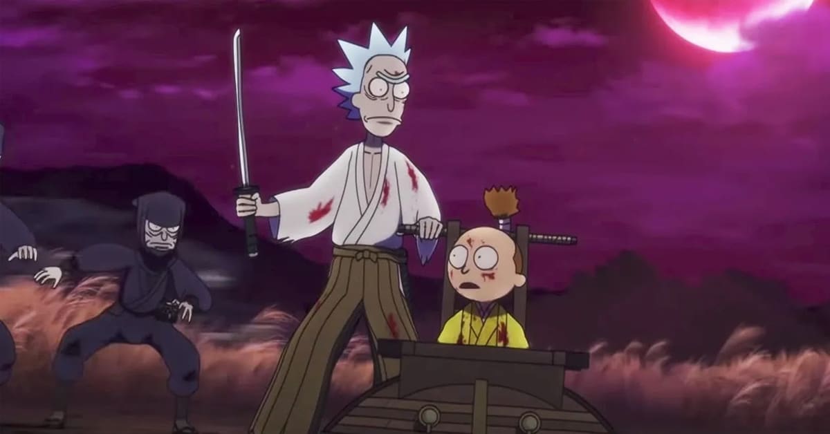 Rick and Morty horror short 2021