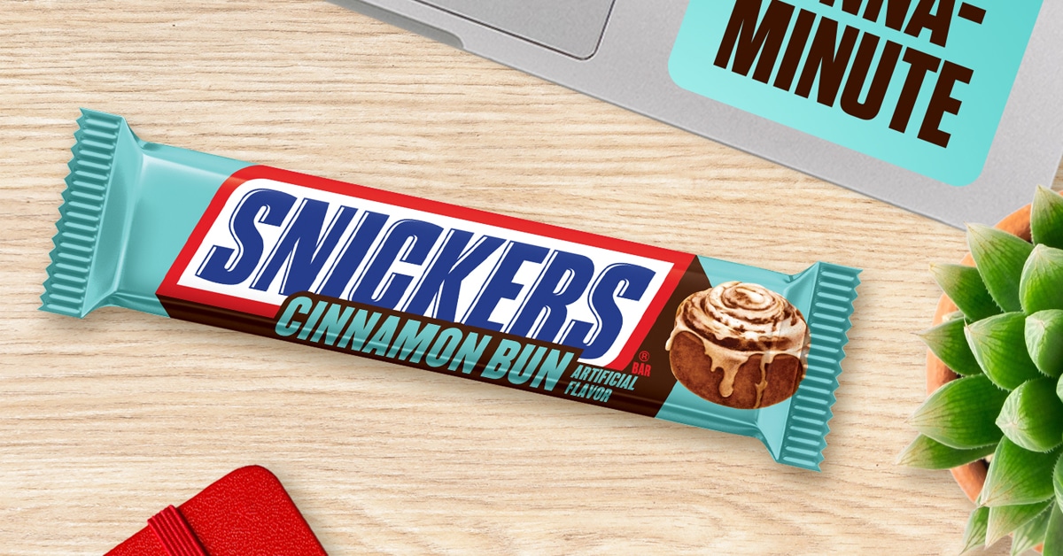 Snickers Cinnamon Bun