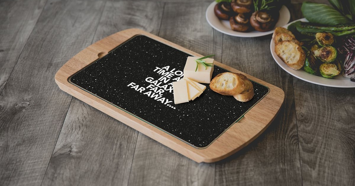 Star Wars Scroll Billboard Serving Tray
