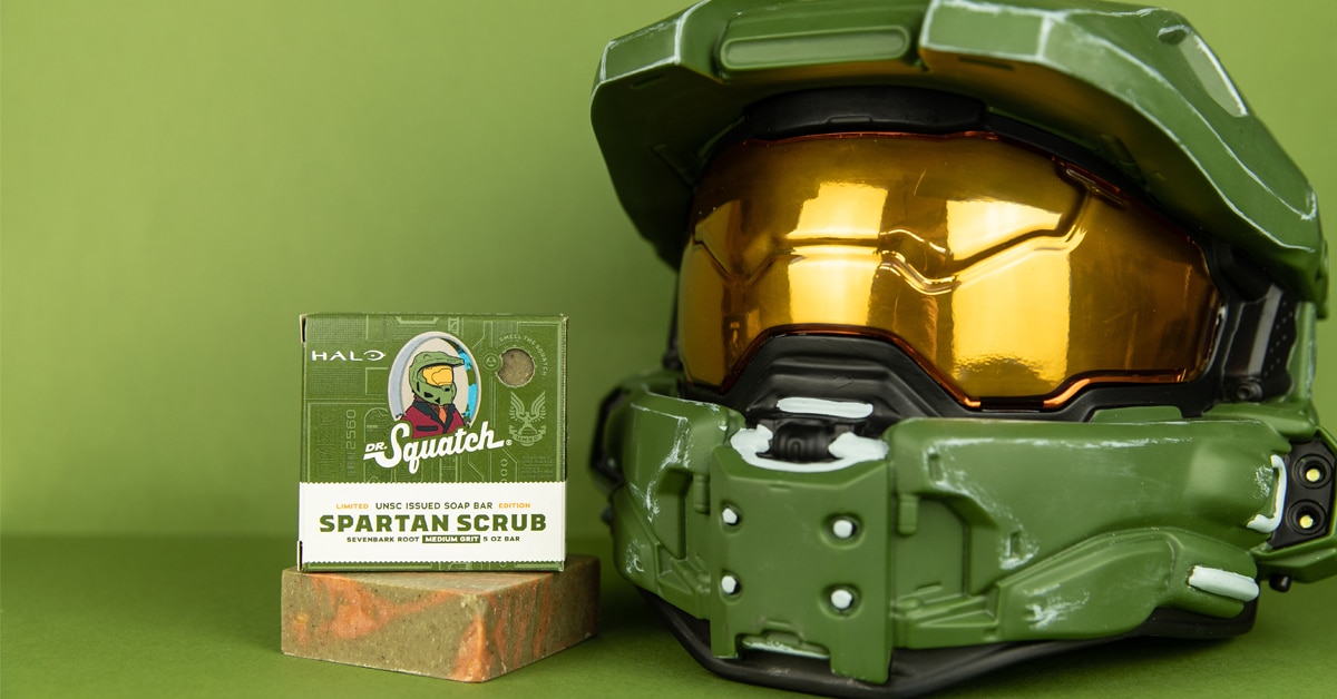 Halo releases limited-edition Dr. Squatch soap for its 20th anniversary 2