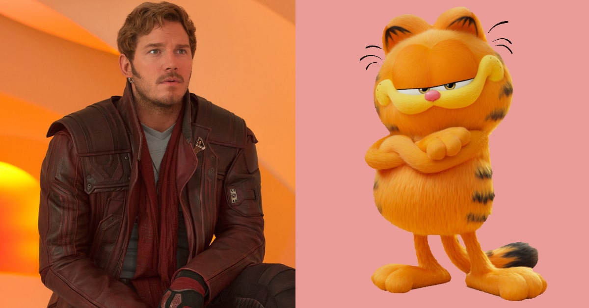 Chris Pratt will play Garfield in a new animated movie 2