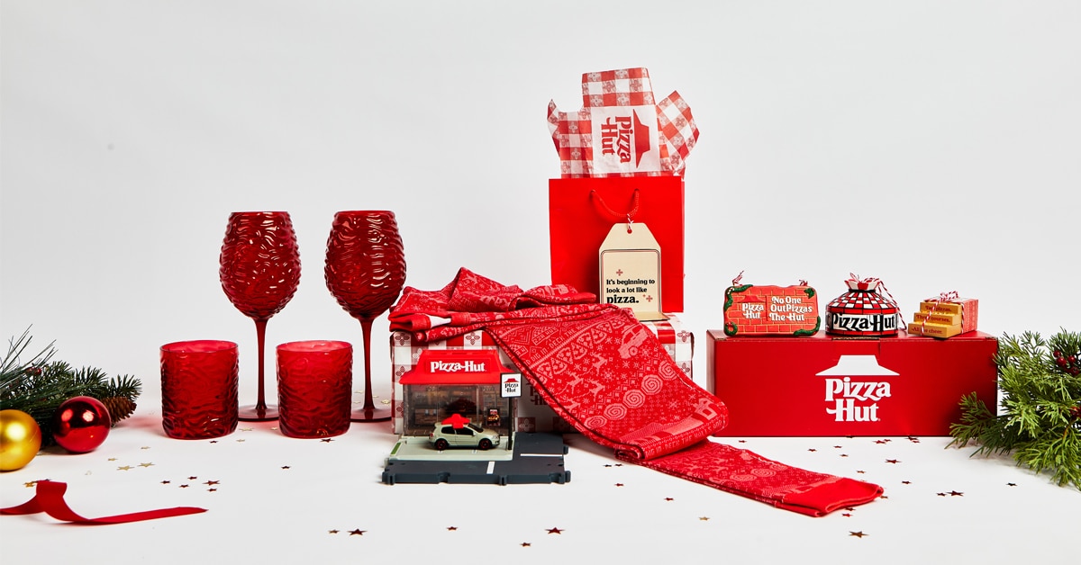 Pizza Hut drops a collection of pizza-themed holiday gifts for the whole family 12