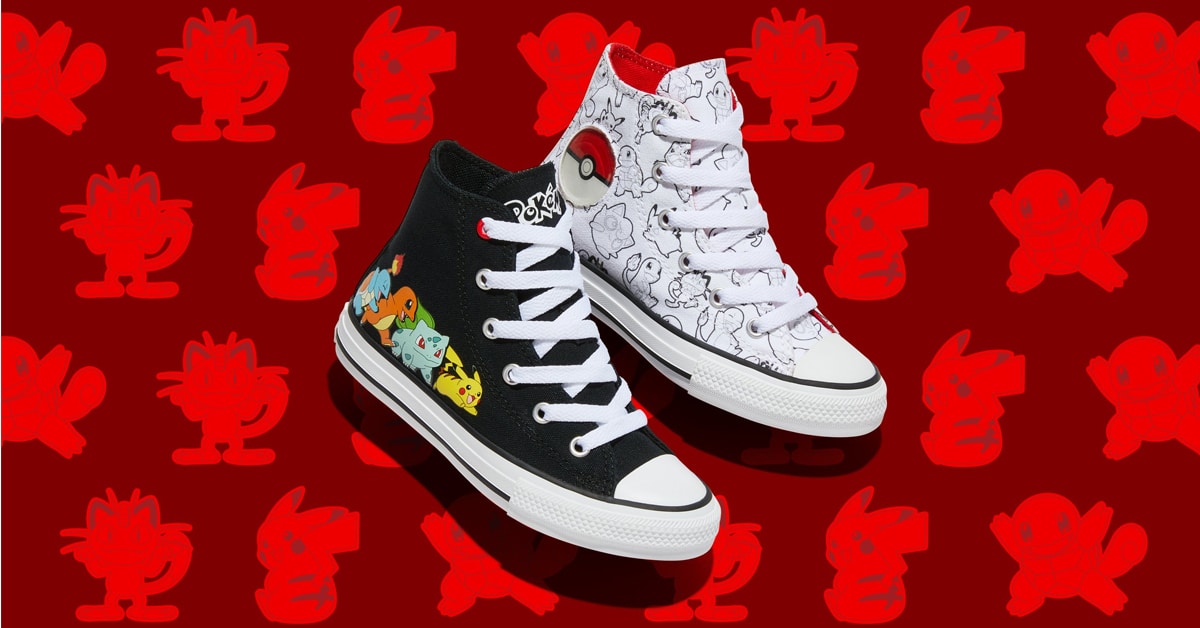 Pokémon partners with Converse for a sneaker and clothing collection 9
