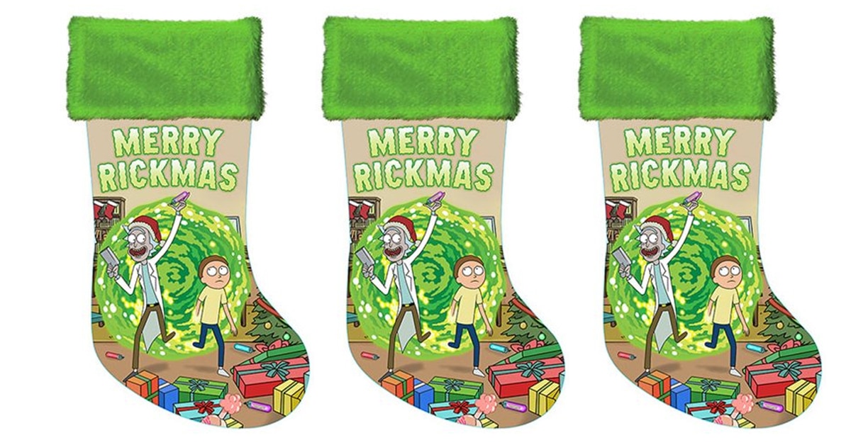 This Rick and Morty stocking will make your holidays schwifty 7