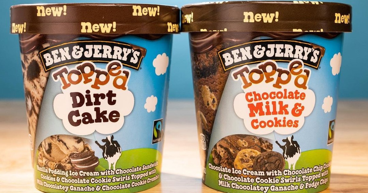 Ben & Jerry's adds 2 new flavors to its popular Topped line