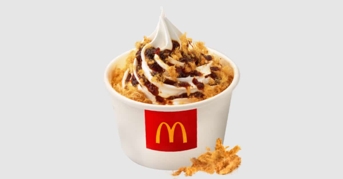 McDonald’s now offers a spicy and meaty ice cream 6