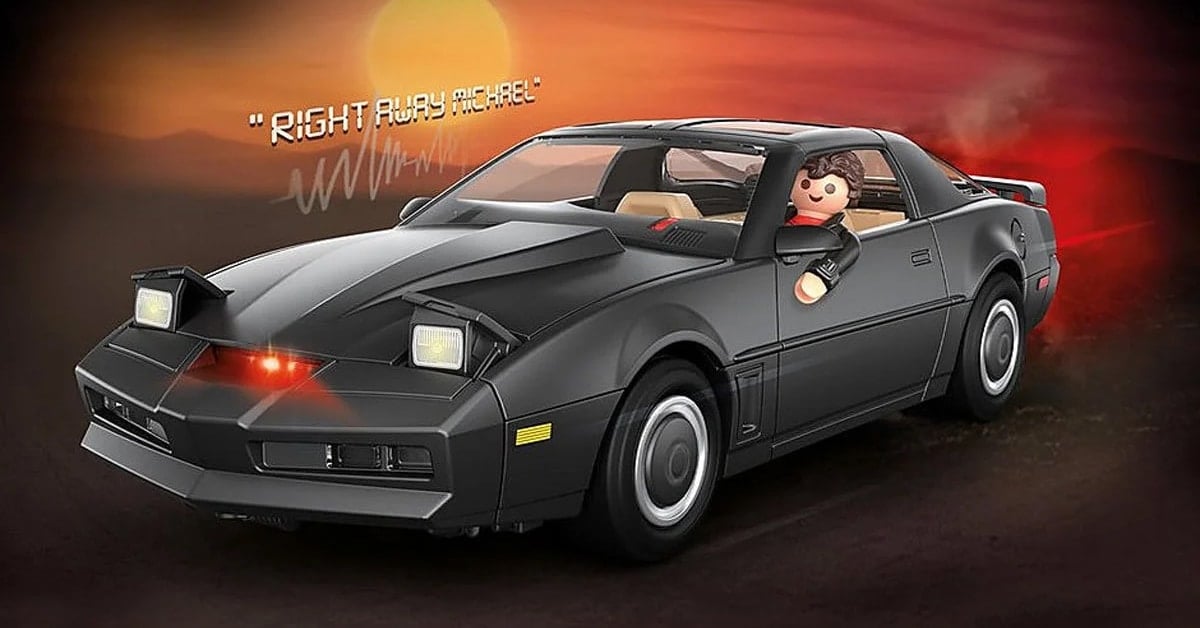 Knight Rider KITT Playmobil model