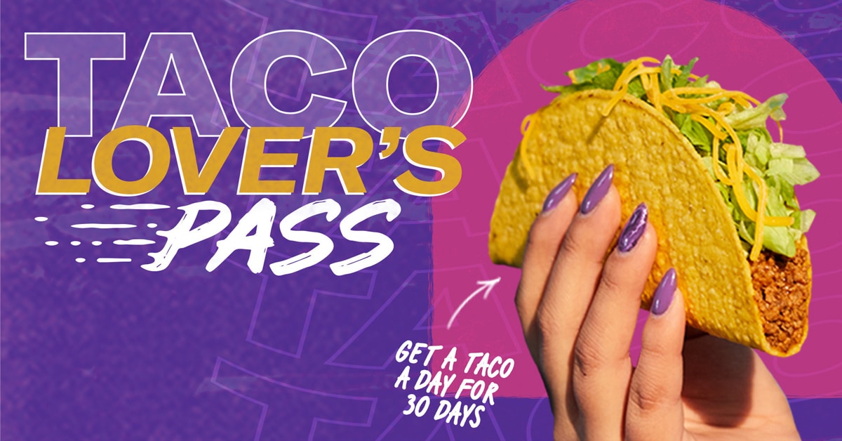 Taco Bell $10 subscription service offers fans 30 tacos for 30 days 1