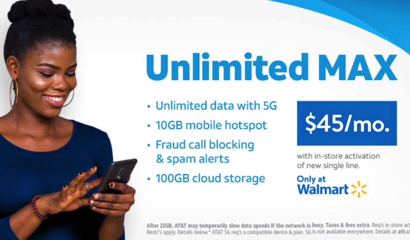 Unlimited Max with 5G plan