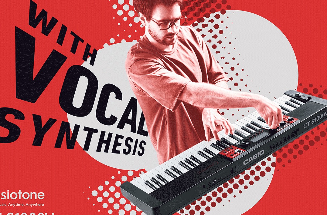 Casio's latest keyboard can sing for you 3