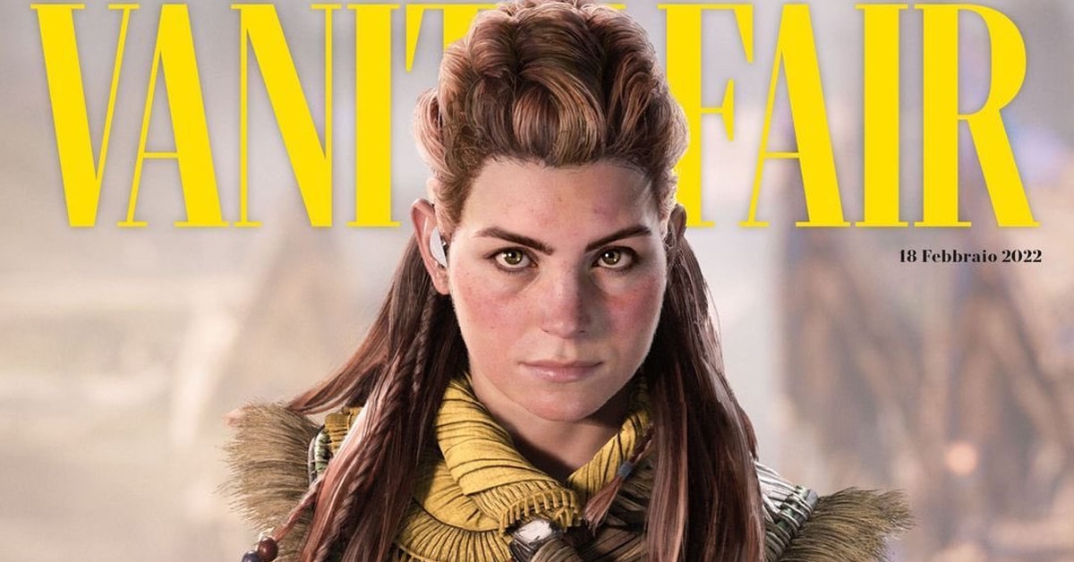 Horizon Forbidden West character Aloy stars on the cover of Vanity Fair Italy