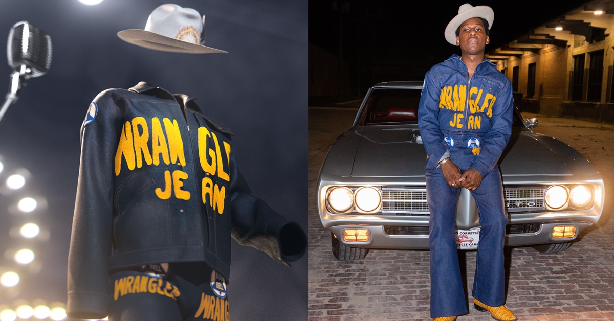 Leon Bridges’ custom Wrangler denim suit is set to be auctioned off as an NFT