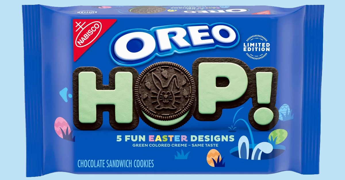 Oreo’s new Easter cookies are here and they’re the perfect gift basket fillers for kids