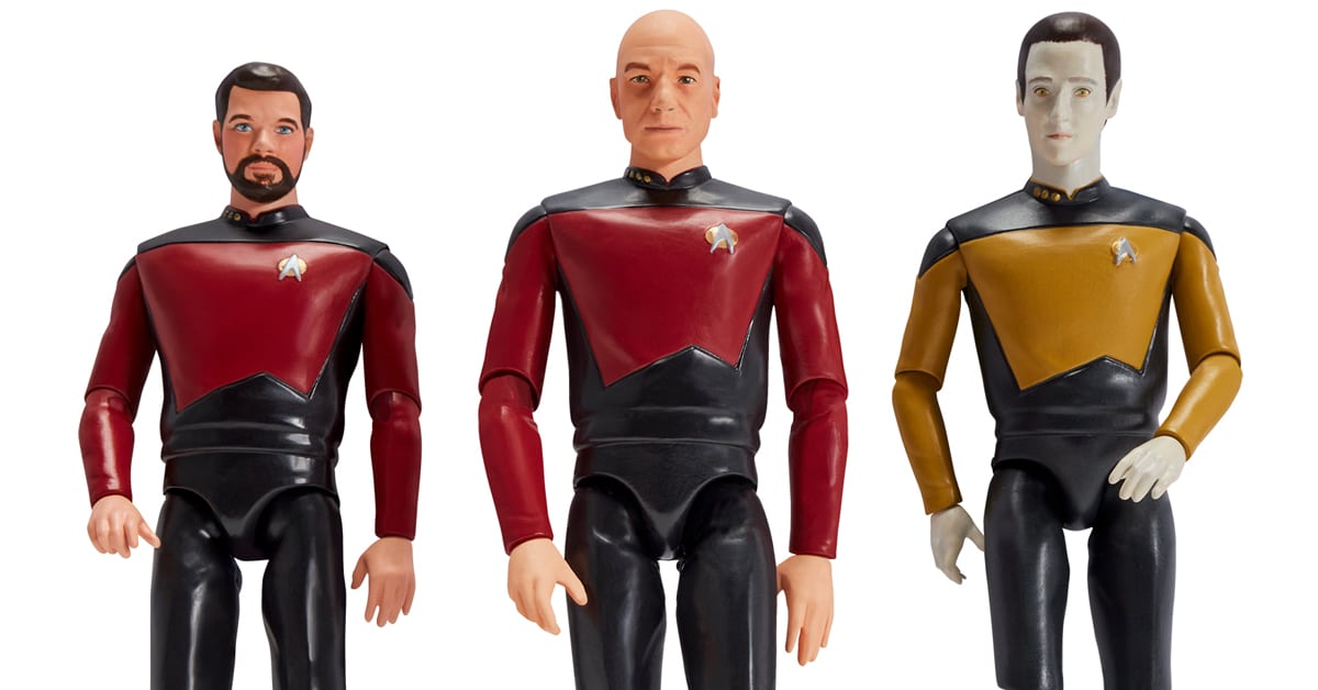 Playmates unveils a new line of Star Trek toys, including action figures and replicas