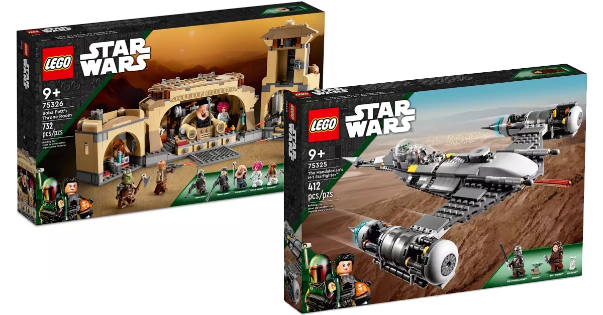The Book of Boba Fett LEGO Star Wars sets are now available for preorder