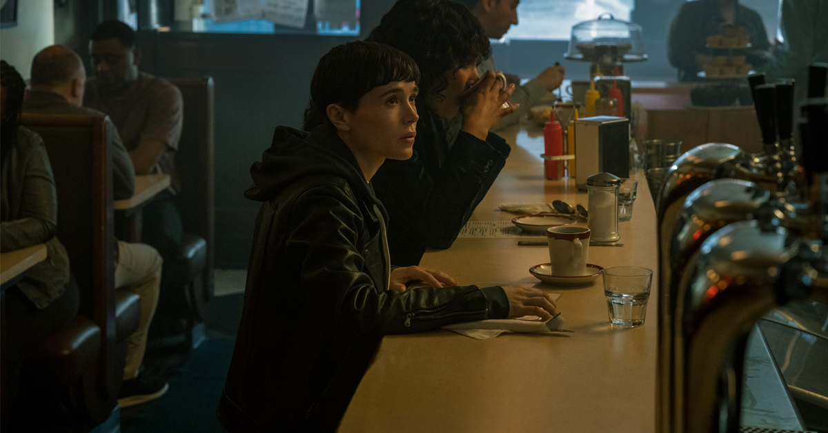 Elliot Page as Viktor Hargreeves in The Umbrella Academy season 3