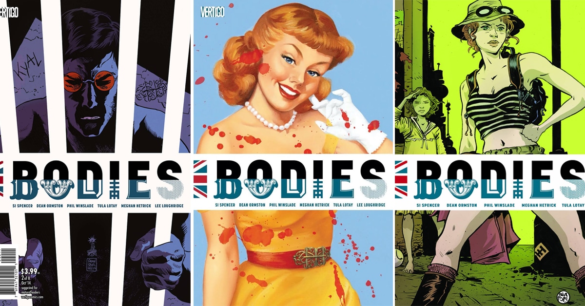 Si Spencer’s graphic novel Bodies is getting a Netflix adaptation