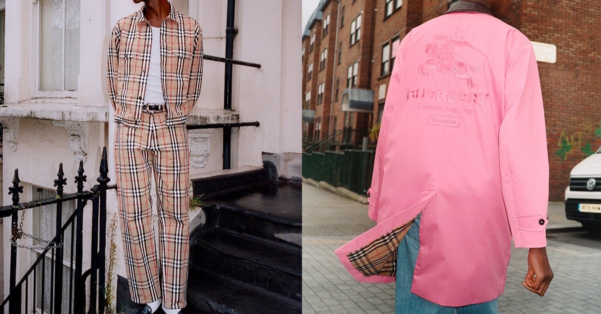 The Supreme x Burberry 2022 spring collection is packed with stylish outerwear pieces