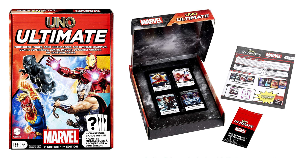 UNO Ultimate Marvel card game