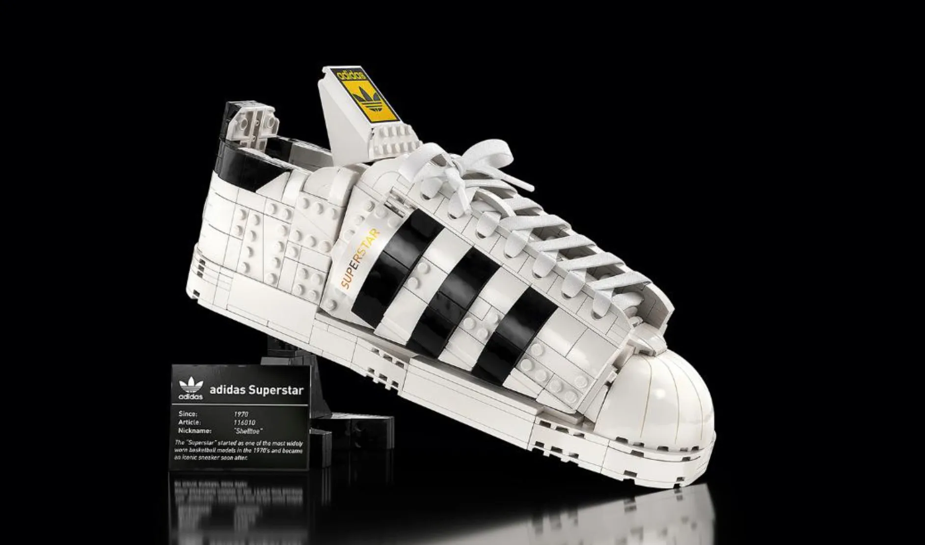 Adidas Superstar x LEGO is now available to purchase