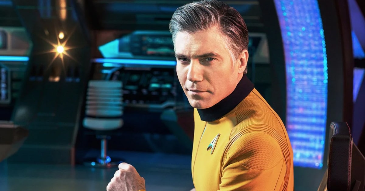 Anson Mount as Christopher Pike in Star Trek: Strange New Worlds