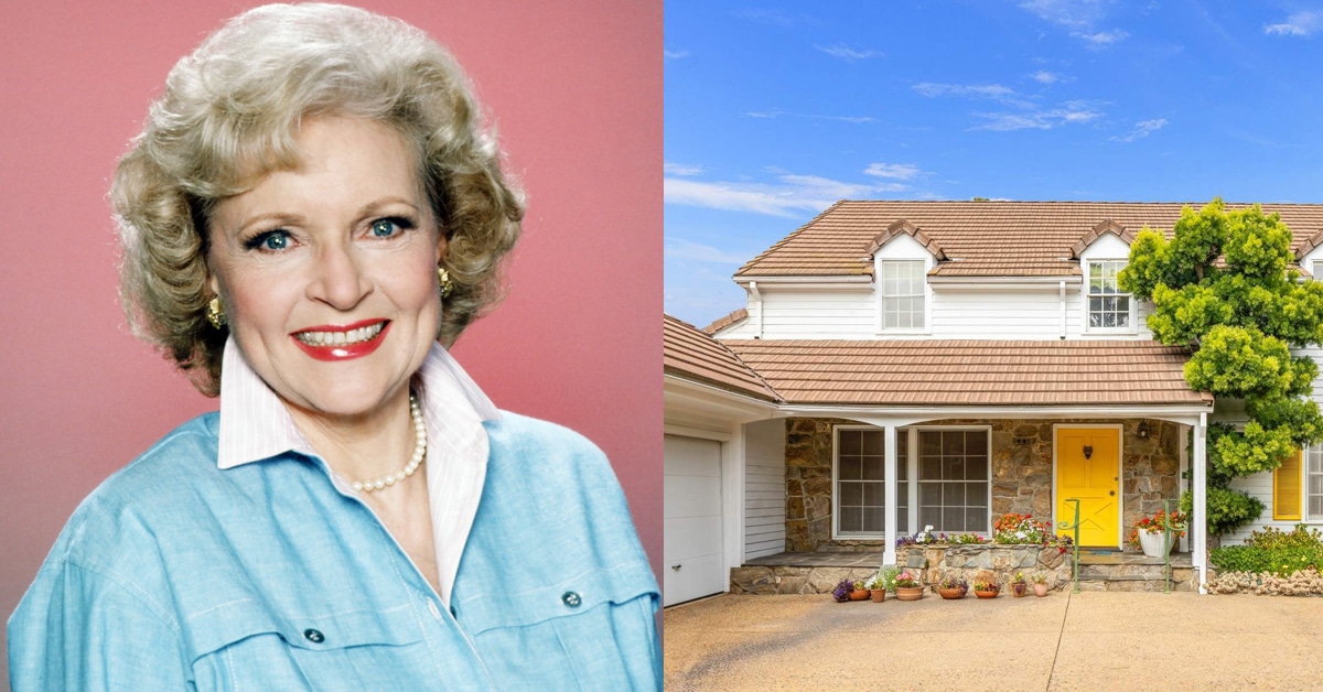 Betty White and her longtime Los Angeles home