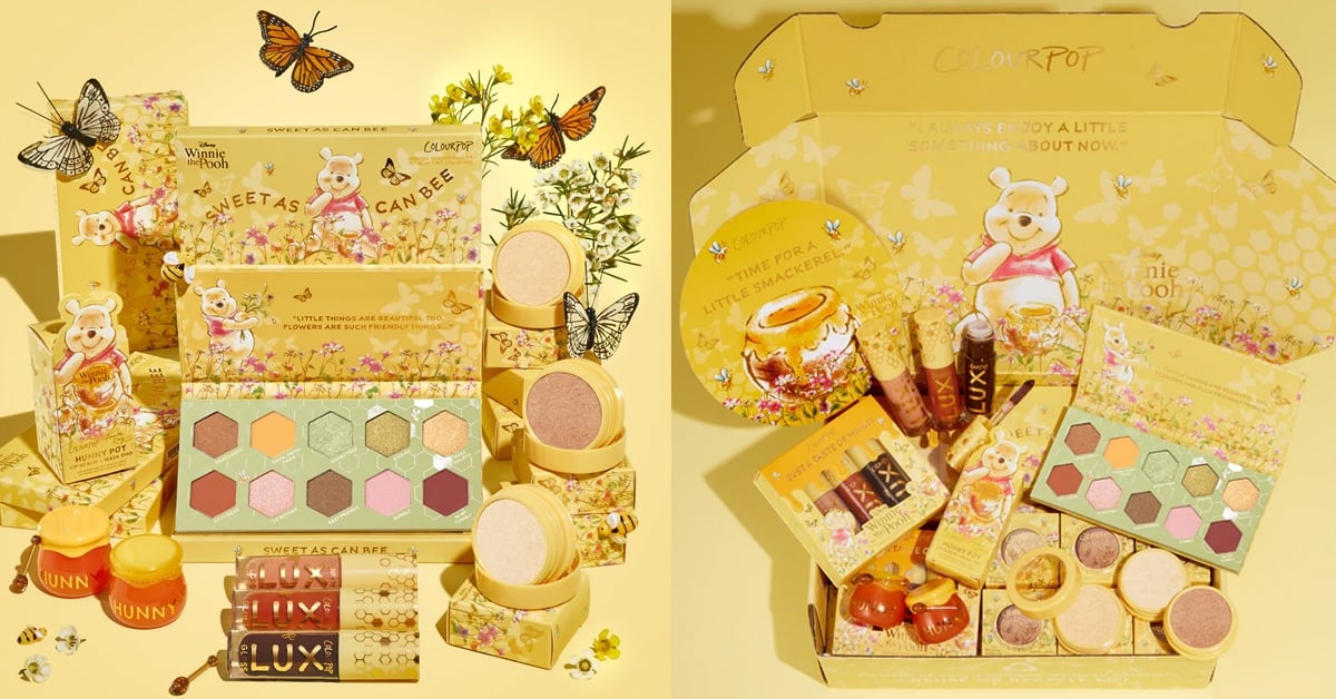 Disney Winnie the Pooh collection makeup from ColourPop