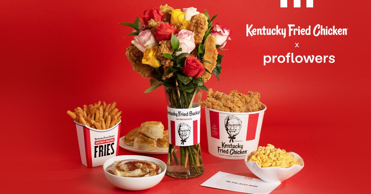 KFC and Proflowers' Kentucky Fried Buckquet for Mother's Day