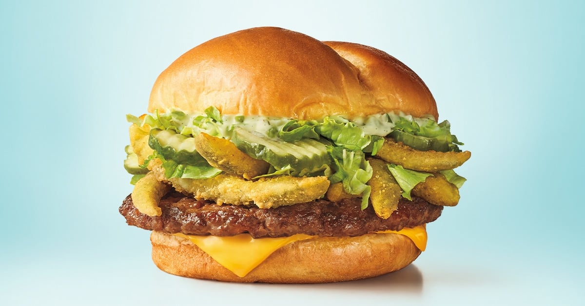SONIC Big Dill Cheeseburger