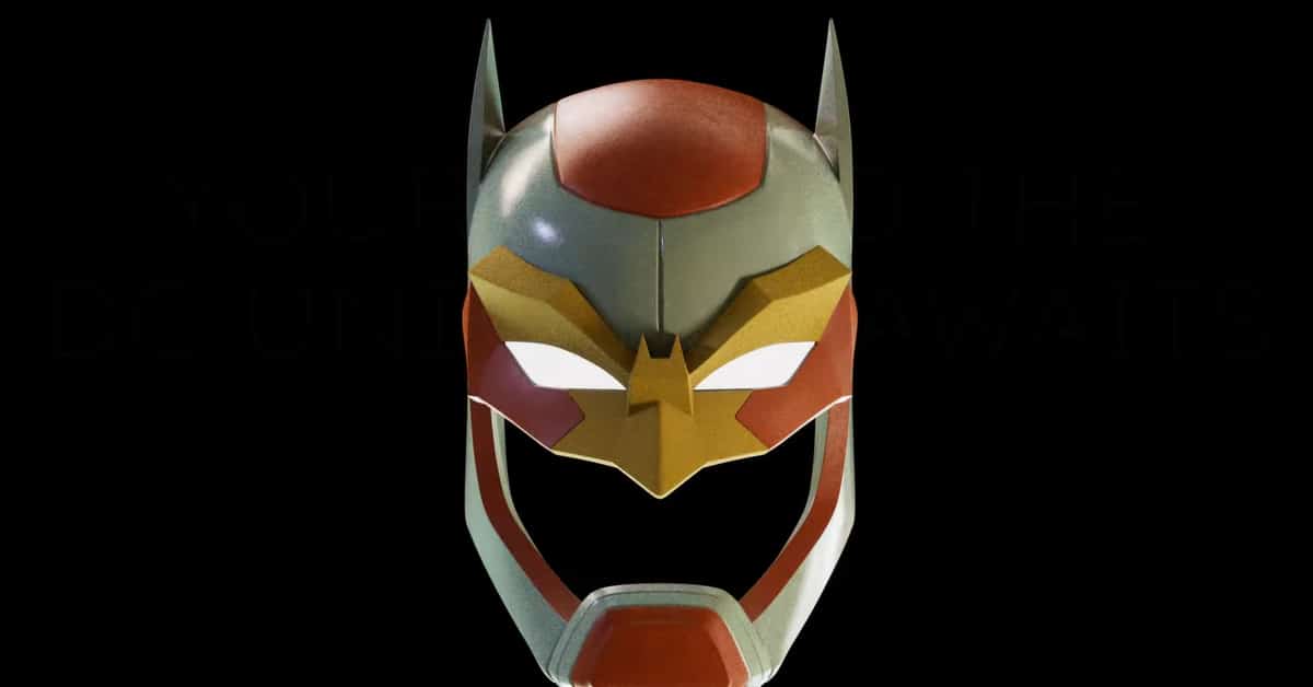 One of the Batman NFTs from The Bat Cowl Collection